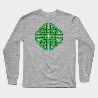 Celtic Knot Shield - St. Patrick's Day Long Sleeve T-Shirt